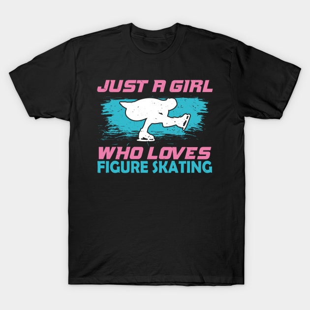 Figure Skating Ice Dancing Girl Gift T-Shirt by Dolde08